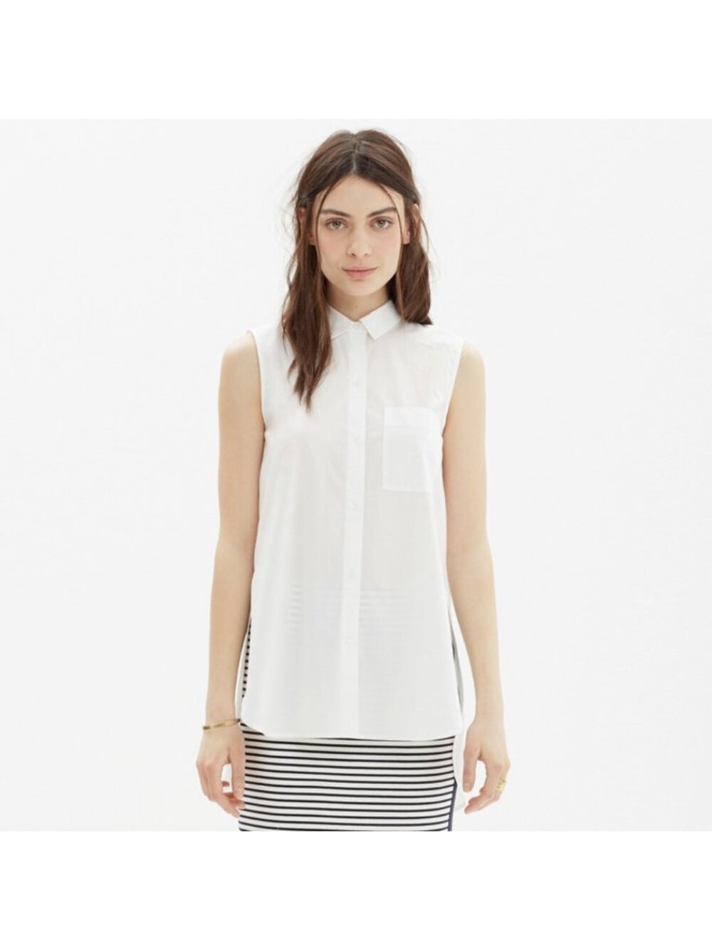 Madewell Sleeveless Shirt S